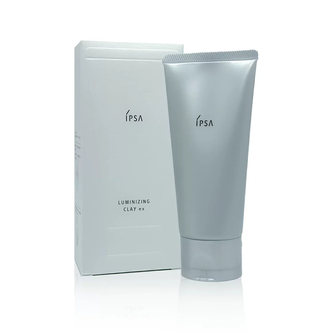 100g Luminizing Clay Mask - Ipsa's Radiant Skin Solution with moisturizing layer, offering radiant glow for skincare fans