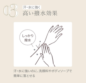 60g NARIS UP By365 Bisan Rokugo Powdery UV Cream with powdery texture, offering sun defense for sensitive skin

