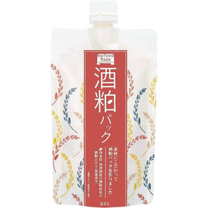 PDC Wafood Made Sake Lees Face Pack 170g, sake lees extract, ideal for nourishing skincare routines