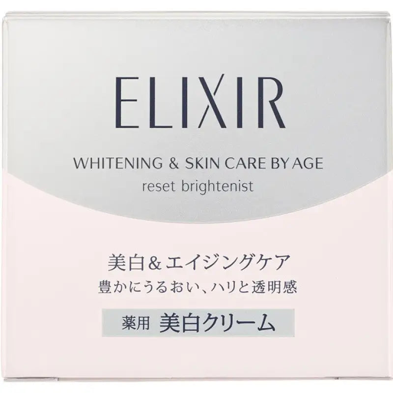 Shiseido Elixir Reset Brightenist Cream Whitening & Skin Care By Age 40g, brightening formula, ideal for nightly skincare