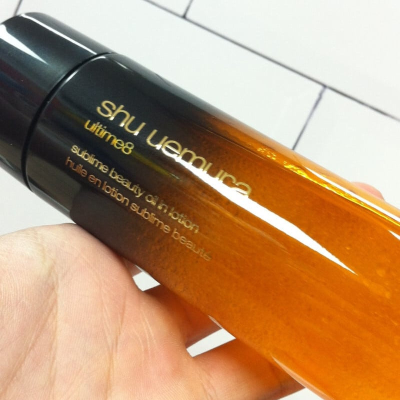 shu uemura Ultime8 Sublime Beauty Oil-in Lotion in 150ml, fresh texture, perfect for radiant skincare