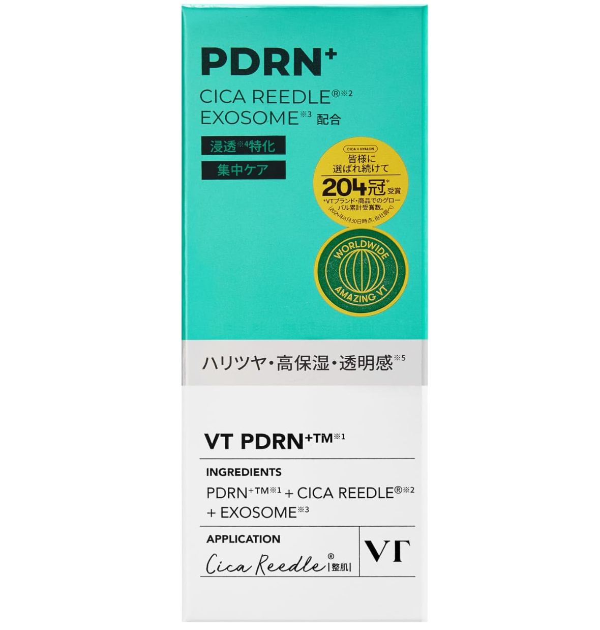 VT Cosmetics Reedle S PDRN+ Serum 30 ml, milky ampoule texture, ideal for radiant glow

