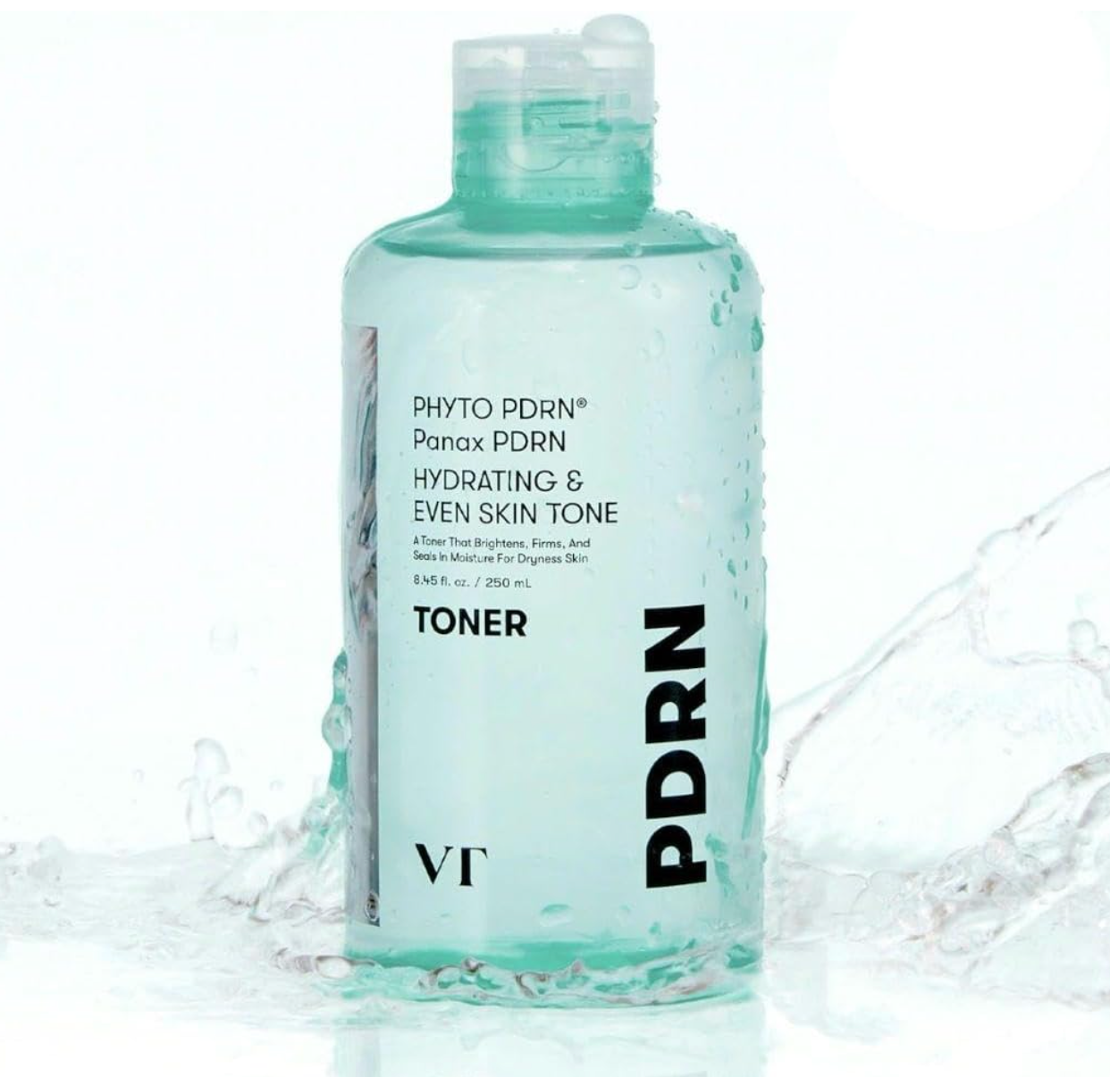250 ml VT PDRN Toner, panthenol enriched, perfect for barrier protection