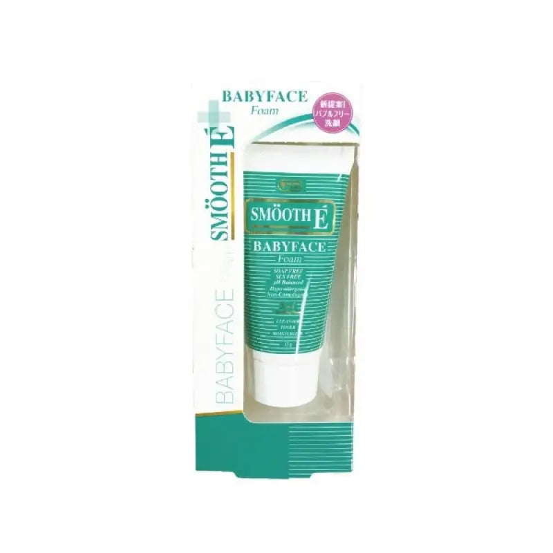 Smooth E Babyface Foam 15g - Plant-Derived Cream Face Wash For All Skin Types Skincare