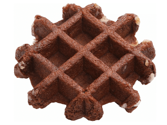 6-pack Manneken Cocoa Waffle with Belgian chocolate, offering a delicious treat for snack time fans