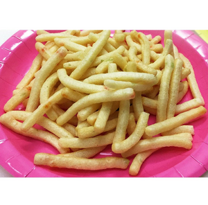 72g Calbee Sapporo Potato Mixed Vegetables Potato Sticks with vegetable blend, offering light crunch for snack enthusiasts