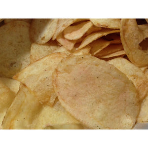 Close-up of Koikeya Suppamucho Umeboshi Pickled Plum Chips 55g ×3, featuring crisp texture and ume seasoning