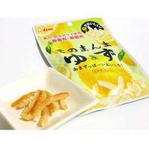 23g Lion Sonomanma Yuzu Candied Citrus Peel Snack 6-pack, refreshing citrus flavor, great for sharing