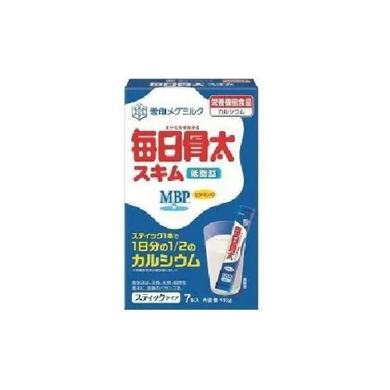 Snow Brand Meg Milk Daily Bones MBP Skim Stick Type 16g 7pcs - Health