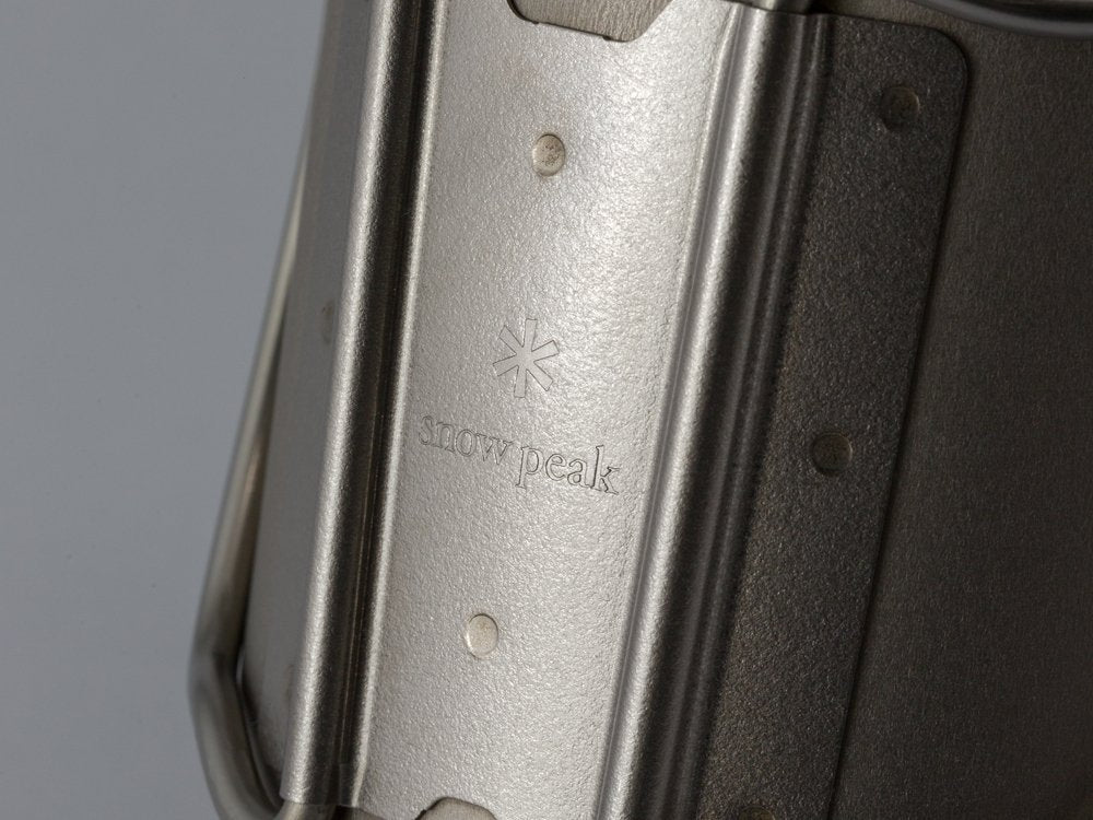 Snow Peak Japan Titanium Single Mug 450Ml Mg - 143 Shera Cup