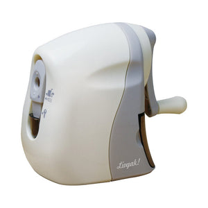 Sonic Japan Ribigaku Karu Half Manual Pencil Sharpener Ivory Lv - 8070 - I
