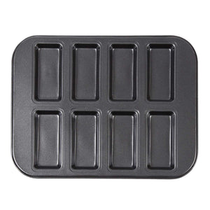 Soratobu Frying Pan Japan Silicon Processed Top Plate 8 Financier Molds