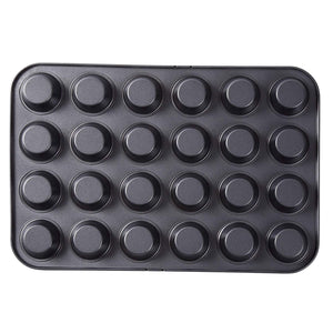 Soratobu Frying Pan Silicon Processed Muffin Top Plate Japan (24 Mini Muffin Molds)