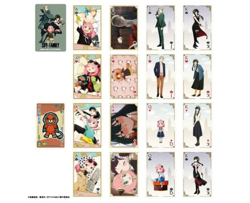 Spy x Family Playing Cards - Toys & Games