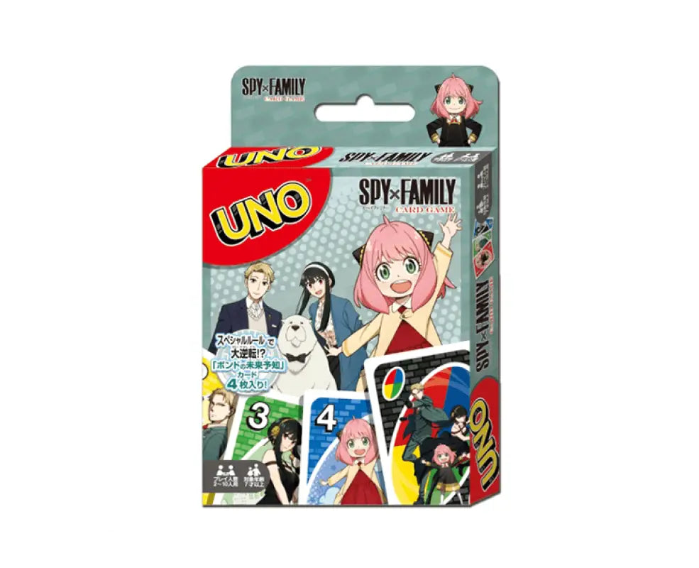 Spy x Family Uno Card Game - Toys & Games