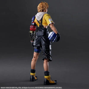 Square Enix Final Fantasy X Play Arts Kai Tida Pvc Pre - Painted Movable Figure Japan