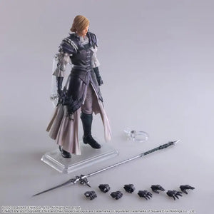 Square Enix Final Fantasy Xvi Dion Lesage Pvc - Painted Action Figure - Made In Japan