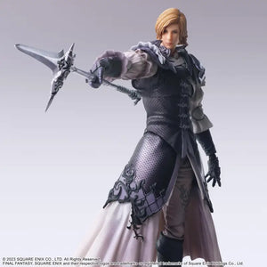 Square Enix Final Fantasy Xvi Dion Lesage Pvc - Painted Action Figure - Made In Japan