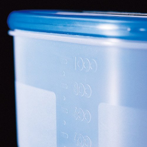 Squirrel 8L Clear Blue Storage Container Made In Japan Wj - 3 With Hard Passe Antibacterial Treatment