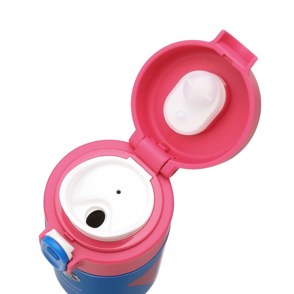 Stainless Steel Petit Bottle Blue Peanuts Franklin 200Ml