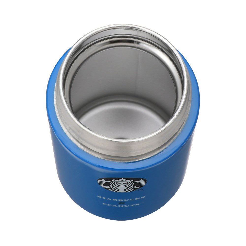 Stainless Steel Petit Bottle Blue Peanuts Franklin 200Ml