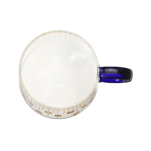 Starbucks Heat Resistant Glass Mug Twinkle 355ml - Japanese Starbucks Glass Mugs