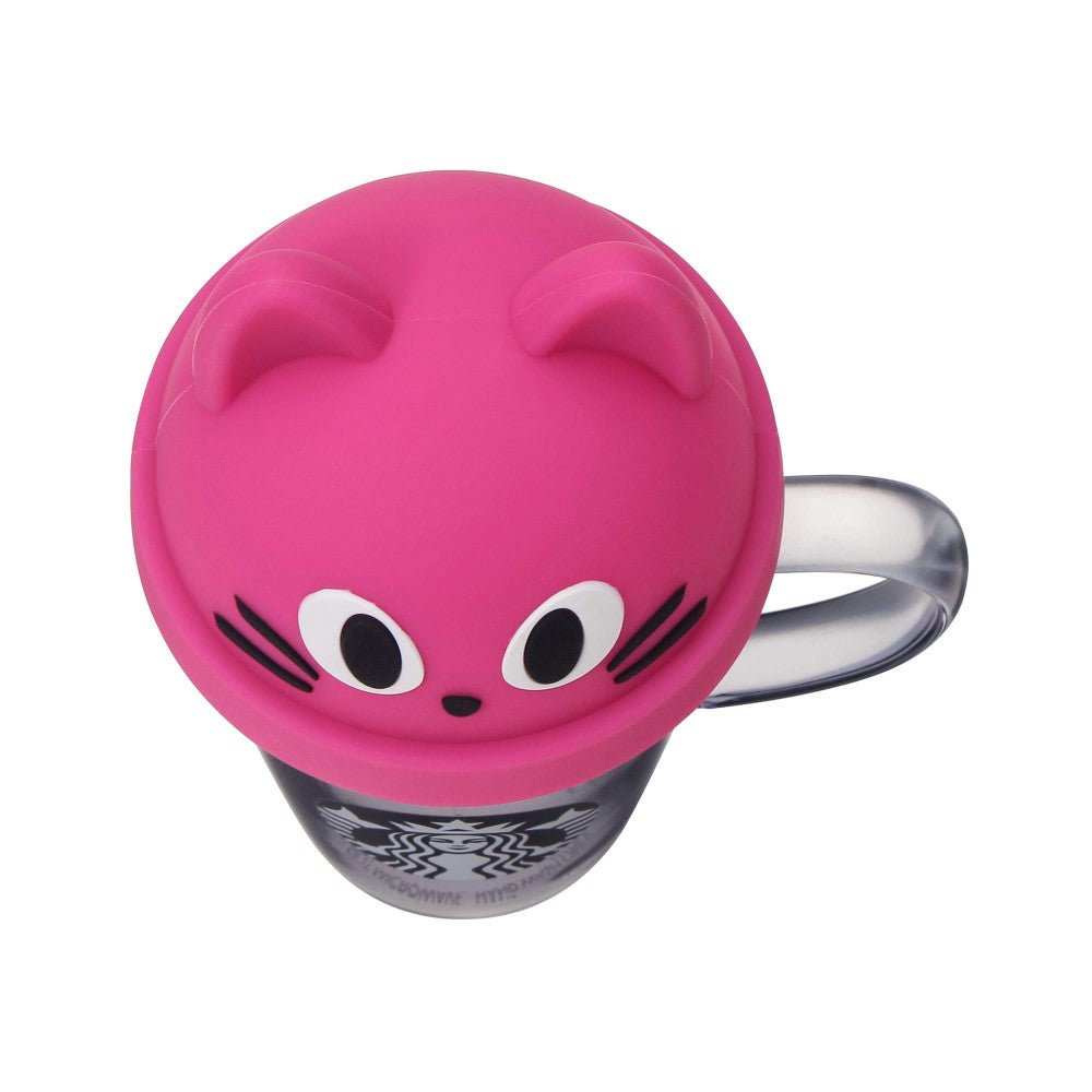 Starbucks Japan 384ml Glass Mug Cat 2023 Halloween