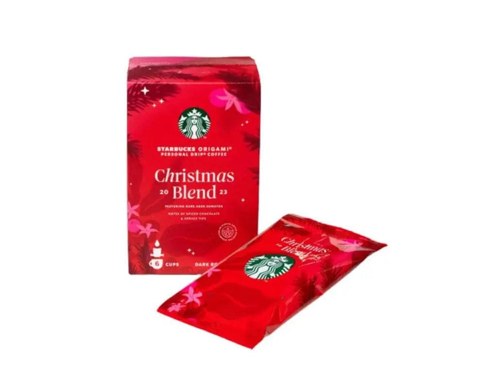 Starbucks Japan Christmas Origami Drip Coffee - Food & Drinks