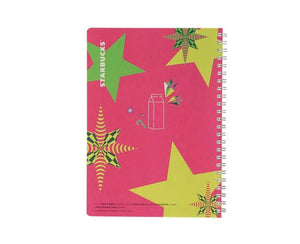 Starbucks Japan Holiday 2023 Pink Canvas Notebook - Popular