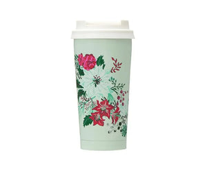 Starbucks Japan Holiday 2023 Poinsettia Mint Tumbler - Popular