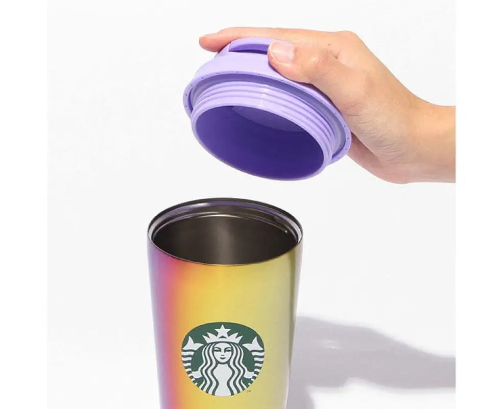 Starbucks Japan Holiday 2023 Rainbow Logo Tumbler - Popular