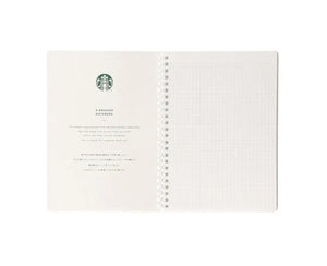 Starbucks Japan Holiday 2023 White Canvas Notebook - Popular