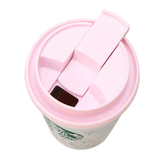 Starbucks Sakura 2022 Stainless Steel Togo Cup Tumbler Line Art 355ml - Japanese Starbucks Tumblers