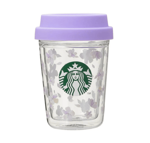 Starbucks Sakura 2025 Double Wall Heat - Resistant Glass Cup