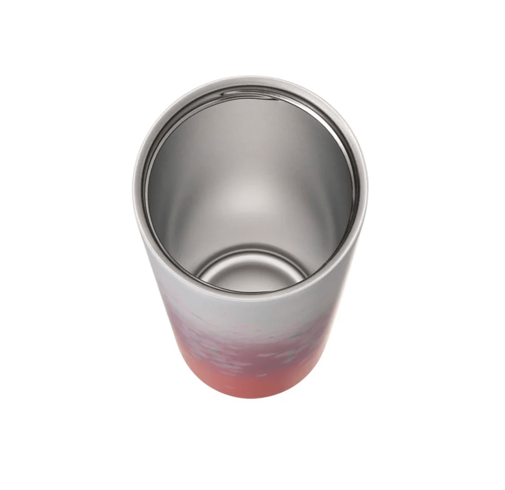 Starbucks Sakura 2025 Stainless Steel Bottle Orange Gradient