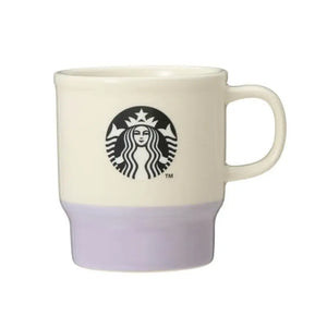 Starbucks Stacking Mug Purple 355ml - Japanese Environment - Friendly Mugs Home