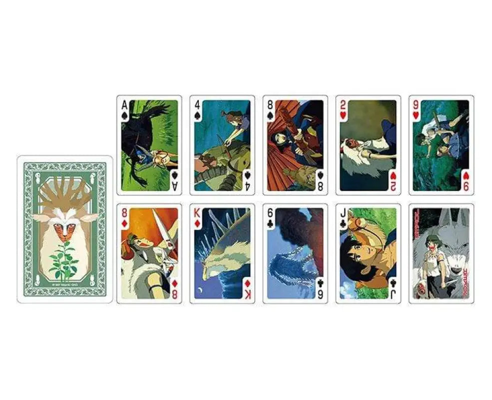 Studio Ghibli Princess Mononoke Playing Cards - TOYS & GAMES