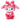 Sanrio Sakura 2025 Gradient Kimono Plush Toy: My Melody, 14cm, pink floral kimono, ideal for bag decoration.