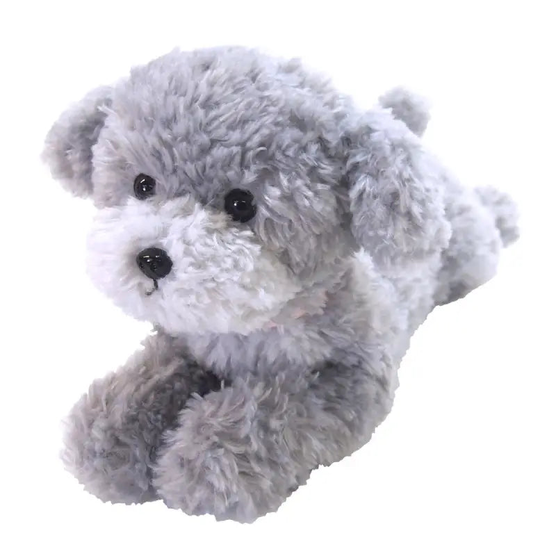 SUNLEMON Hiza Wanko Plush Doll Toy Poodle Gray Tjn