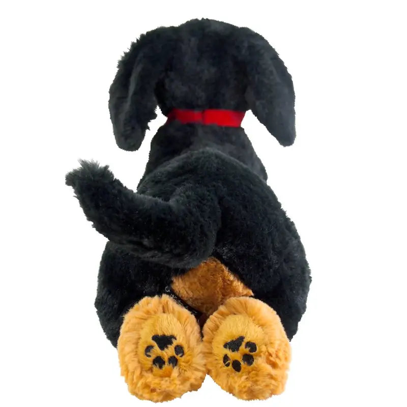 SUNLEMON Plush Doll Hiza Wanko Miniature Dachshund Black Tjn