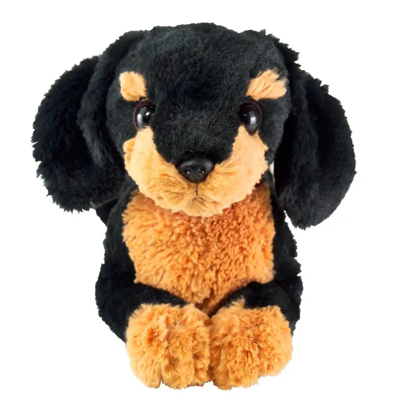 SUNLEMON Plush Doll Hiza Wanko Miniature Dachshund Black Tjn