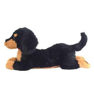 SUNLEMON Plush Doll Hiza Wanko Miniature Dachshund Black Tjn