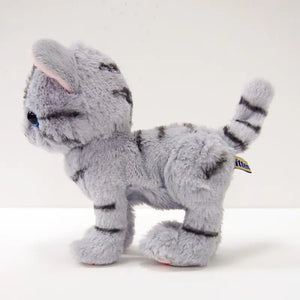 SUNLEMON Plush Doll Kitten American Shorthair Gray Size S Tjn