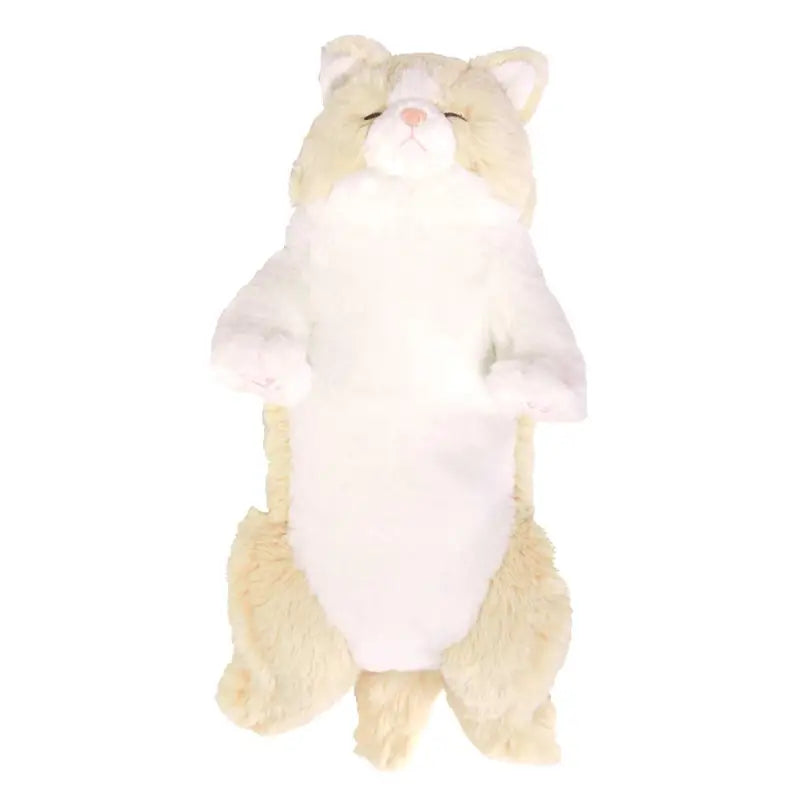 SUNLEMON Plush Doll Knee Cat Sleeping Cream