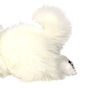 SUNLEMON Plush Doll Knee Dog Pomeranian Cream