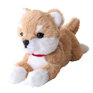 SUNLEMON Plush Doll Knee Dog Shiba Beige Ss