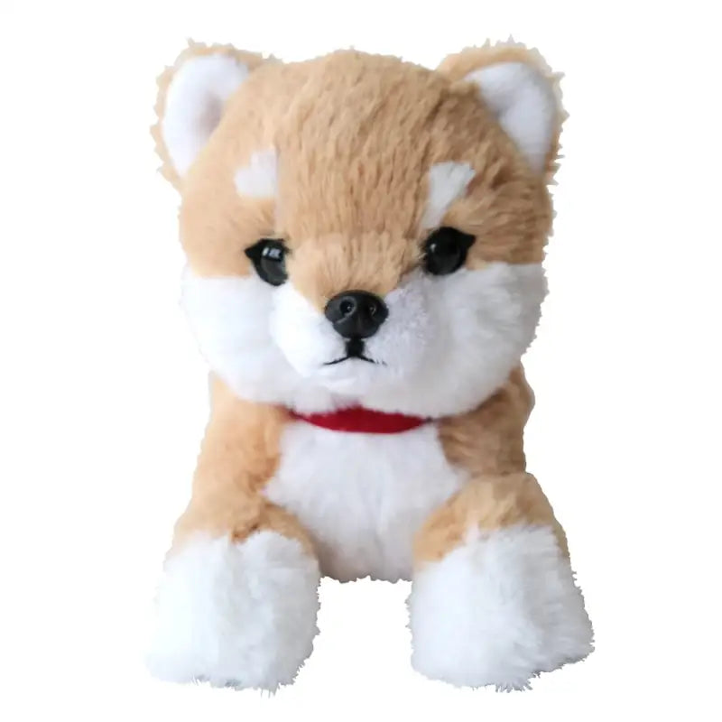 SUNLEMON Plush Doll Knee Dog Shiba Beige Ss