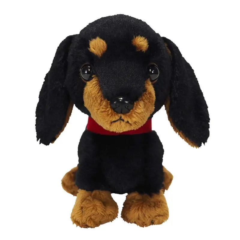 SUNLEMON Plush Doll Pups! Miniature Dachshund Bk S Tjn