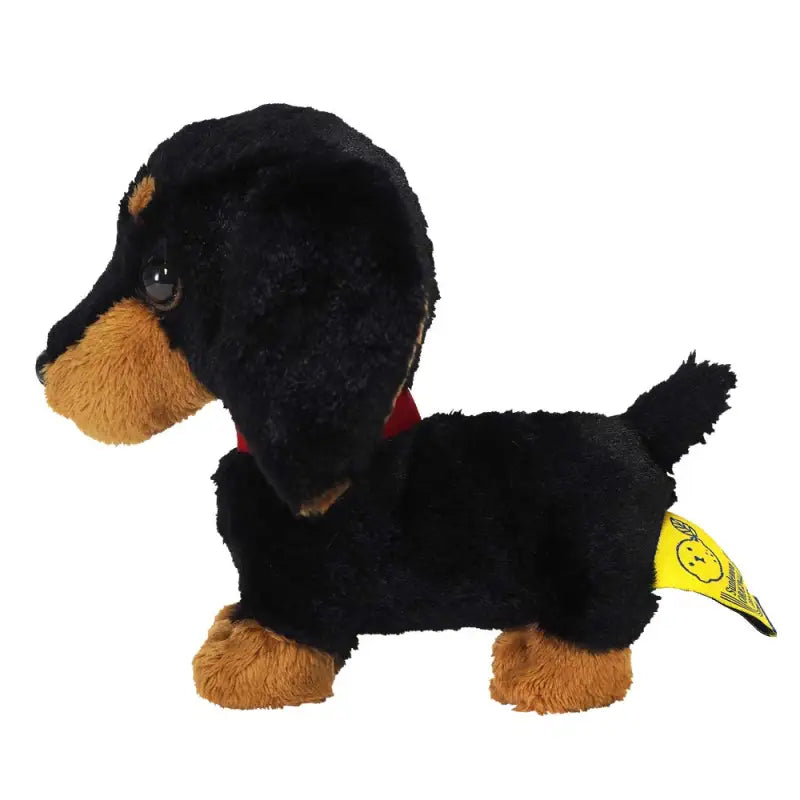 SUNLEMON Plush Doll Pups! Miniature Dachshund Bk S Tjn