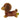 SUNLEMON Plush Doll Pups! Miniature Dachshund Br S Tjn